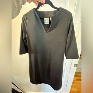 vfish Charcoal midi dress